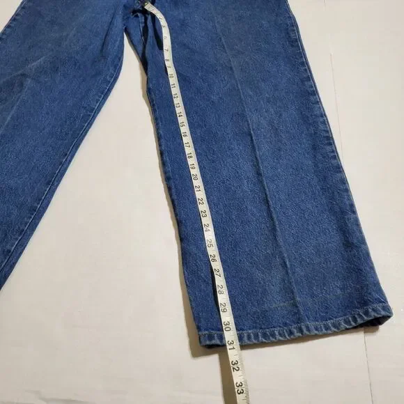 VTG Zana-Di High Waist Mom Jeans 18 Straight Leg Medium Wash Zip Fly Womens - Picture 7 of 8